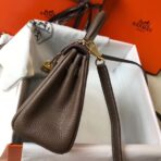 HERM Kelly 20cm Bag In Taupe   GHW - Image 3