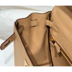 HERM Kelly 25cm Retourne Bag In Chai   GHW - Image 8