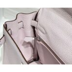 HERM Kelly 25cm Retourne Bag In Mauve Pale - Image 8