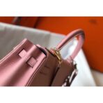 HERM Kelly 25cm Retourne Bag In Pink - Image 6