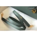 HERM Kelly 25cm Retourne Bag In Vert Amande - Image 5