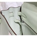 HERM Kelly 25cm Retourne Bag In Vert Fizz - Image 8