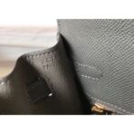 HERM Kelly 25cm Sellier Bag In Ardoise - Image 7