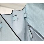 HERM Kelly 25cm Sellier Bag In Blue Brume - Image 8