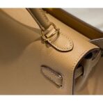 HERM Kelly 25cm Sellier Bag In Chai   GHW - Image 6