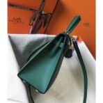 HERM Kelly 25cm Sellier Bag In Malachite - Image 3