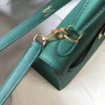 HERM Kelly 25cm Sellier Bag In Malachite - Image 5