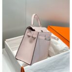 HERM Kelly 25cm Sellier Bag In Mauve Pale - Image 3