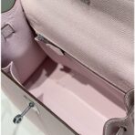 HERM Kelly 25cm Sellier Bag In Mauve Pale - Image 8