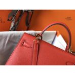 HERM Kelly 25cm Sellier Bag In Piment - Image 3