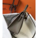 HERM Kelly 25cm Sellier Bag In Taupe - Image 3