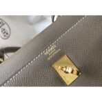 HERM Kelly 25cm Sellier Bag In Taupe - Image 4