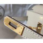 HERM Kelly 25cm Sellier Bag In Tourterelle - Image 7