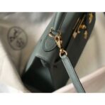 HERM Kelly 25cm Sellier Bag In Vert Amande - Image 5