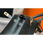 HERM Kelly 25cm Sellier Bag In Vert Amande - Image 7