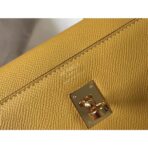 HERM Kelly 25cm Sellier Bag In Yellow - Image 5
