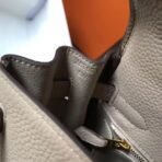 HERM Kelly 28cm Bag In Argile   GHW - Image 7