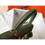 HERM Kelly 28cm Bag In Canopee   GHW - Image 3