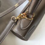 HERM Kelly 28cm Bag In Taupe Grey   GHW - Image 3