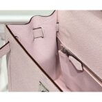 HERM Kelly 28cm Bag In Mauve Pale   PHW - Image 8