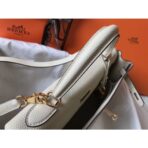 HERM Kelly 32cm Bag In Beton   GHW - Image 4