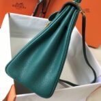 HERM Kelly 32cm Bag In Malachite   GHW - Image 3