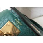HERM Kelly 32cm Bag In Malachite   GHW - Image 6