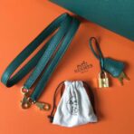 HERM Kelly 32cm Bag In Malachite   GHW - Image 7