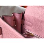 HERM Kelly 32cm Bag In Pink   GHW - Image 5