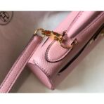HERM Kelly 32cm Bag In Pink   GHW - Image 8