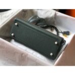 HERM Kelly 32cm Bag In Vert Amande   GHW - Image 3