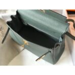 HERM Kelly 32cm Bag In Vert Amande   GHW - Image 7