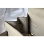 HERM Kelly 32cm Bag In Gris Tourterelle   GHW - Image 7
