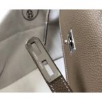 HERM Kelly Depeche 34 Briefcase In Taupe - Image 7
