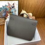 HERM Kelly Depeches 36 Briefcase in Etain - Image 4