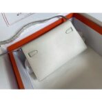 HERM Kelly Elan  Bag In Craie Chevre Mysore - Image 4