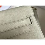HERM Kelly Elan  Bag In Craie Chevre Mysore - Image 8