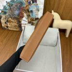 HERM Kelly Elan  Bag In Gold Chevre Mysore - Image 8