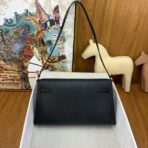 HERM Kelly Elan  Bag In Black Chevre Mysore - Image 2