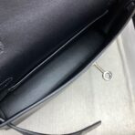 HERM Kelly Elan  Bag In Black Chevre Mysore - Image 9