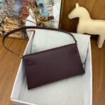 HERM Kelly Elan  Bag In Rouge Sellier Chevre Mysore - Image 3