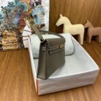 HERM Kelly Elan  Bag In Taupe Chevre Mysore - Image 7