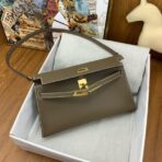 HERM Kelly Elan  Bag In Taupe - Image 4