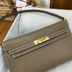 HERM Kelly Elan  Bag In Taupe - Image 6