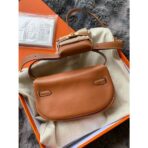 Herm√®s Kelly Moove Handmade Bag in Gold Swift - Image 2