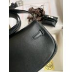 Herm√®s Kelly Moove Handmade Bag in Black Swift - Image 5
