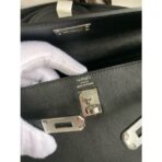 Herm√®s Kelly Moove Handmade Bag in Black Swift - Image 7