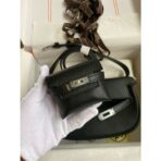 Herm√®s Kelly Moove Handmade Bag in Black Swift - Image 9