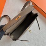 HERM Kelly Moove Handmade Bag in Taupe Swift - Image 3