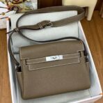 HERM Kelly Messenger Bag in Taupe